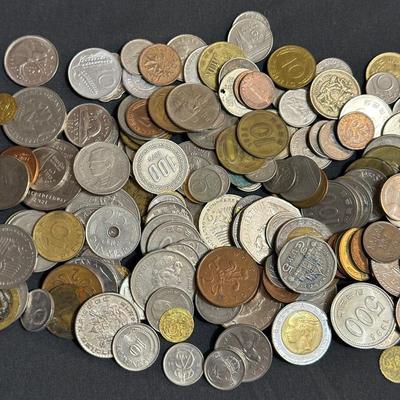 FOREIGN COINS FROM AROUND THE WORLD