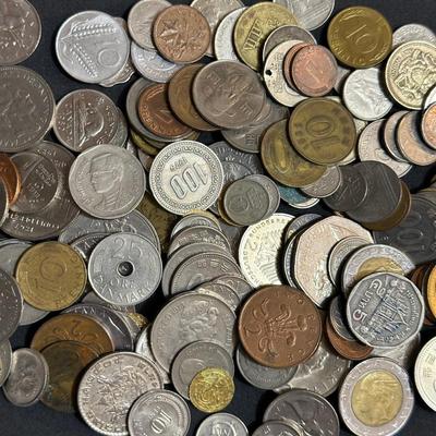 FOREIGN COINS FROM AROUND THE WORLD