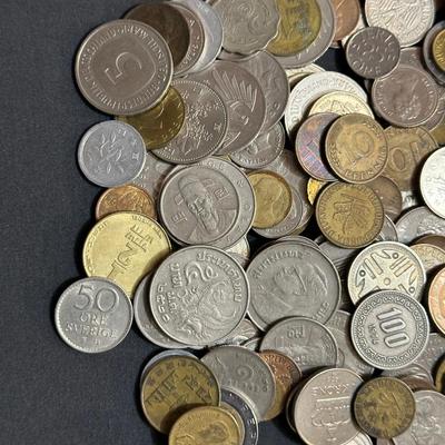 FOREIGN COINS FROM AROUND THE WORLD