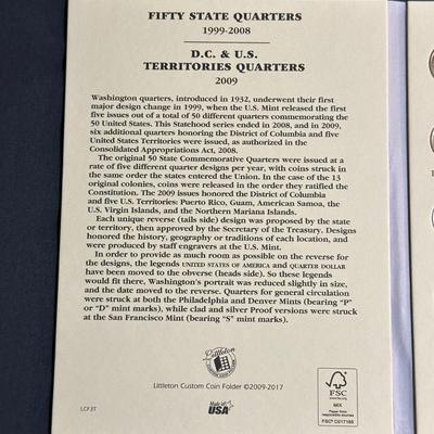 COLLECTION OF STATE QUARTERS FROM 1999-2009