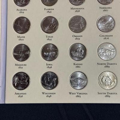 COLLECTION OF STATE QUARTERS FROM 1999-2009