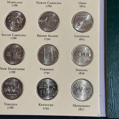 COLLECTION OF STATE QUARTERS FROM 1999-2009