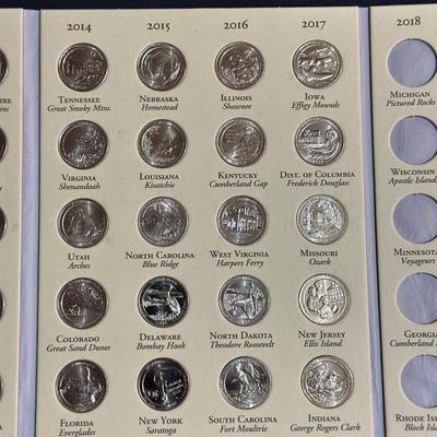 COLLECTION OF QUARTERS FROM 2010-2017