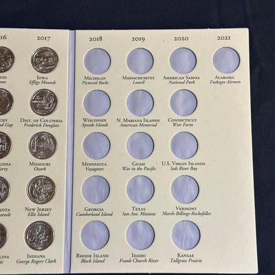 COLLECTION OF QUARTERS FROM 2010-2017