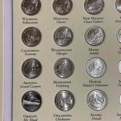 COLLECTION OF QUARTERS FROM 2010-2017