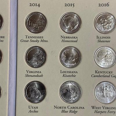 COLLECTION OF QUARTERS FROM 2010-2017