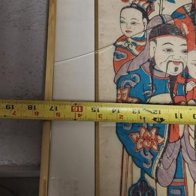 Asian decor - cracked glass