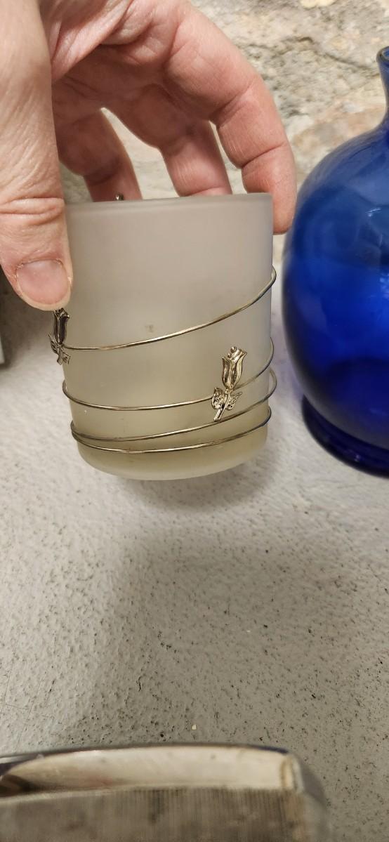 Sale Photo Thumbnail #353: Interesting lot of misc stuff. Waste basket and tissue holder are quite nice