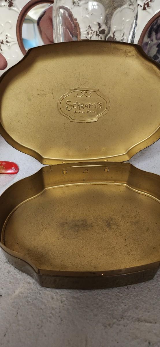 Sale Photo Thumbnail #363: A couple little mirrors, a quart bottle, 2 handleless tea cups and more