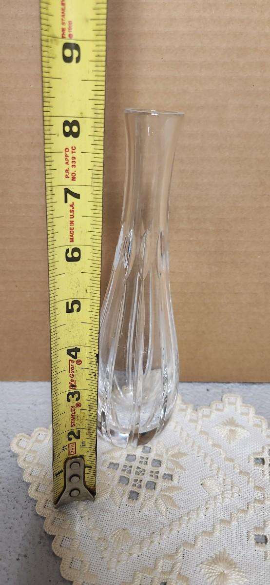 Sale Photo Thumbnail #374: Sweet Atlantis bud vase and a great piece of hardanger