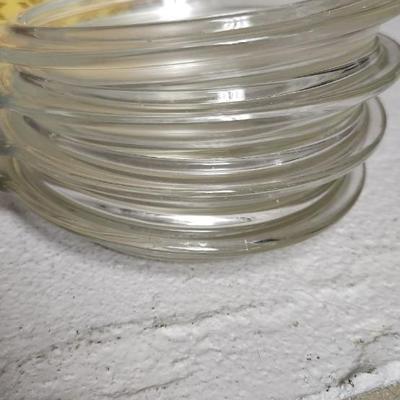 Pyrex, corelle and awesome vintage sauce pan