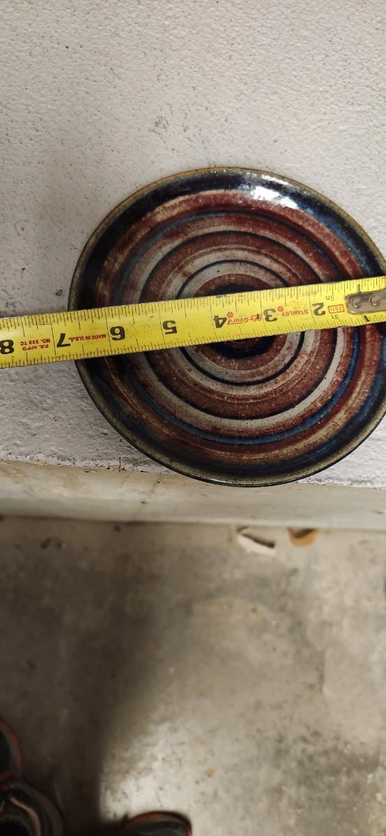 Sale Photo Thumbnail #409: Beach ND made planter, sweet pottery plate and a fantastic giraffe