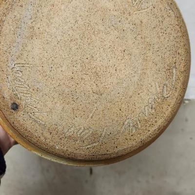 Prairie Fire planter, giraffe and plate