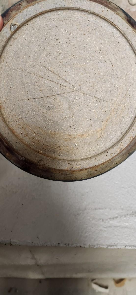 Sale Photo Thumbnail #410: Beach ND made planter, sweet pottery plate and a fantastic giraffe