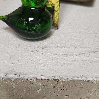 Glass plate and trinkets