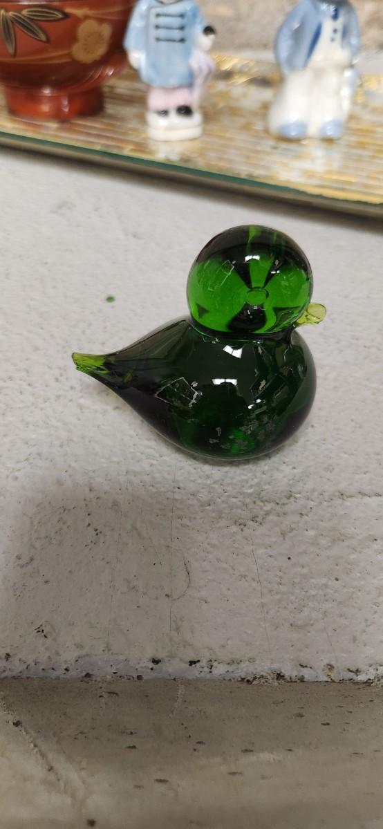 Sale Photo Thumbnail #418: Neat glass tray and lots of little trinkets