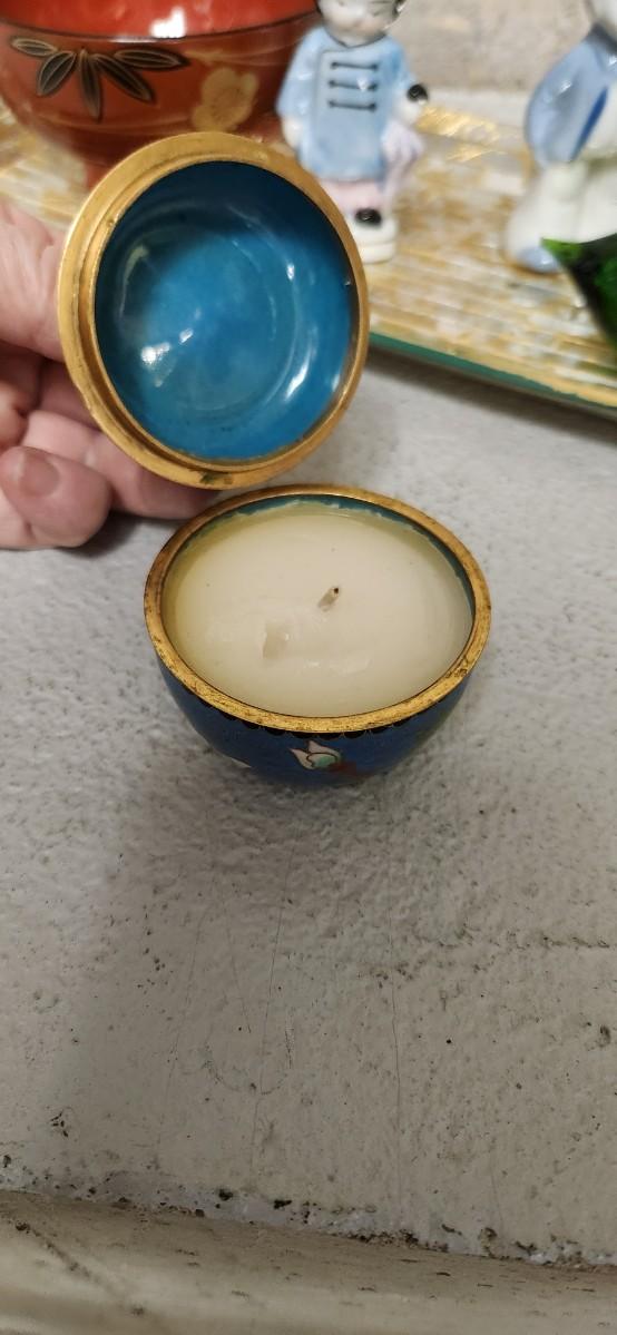 Sale Photo Thumbnail #416: Neat glass tray and lots of little trinkets