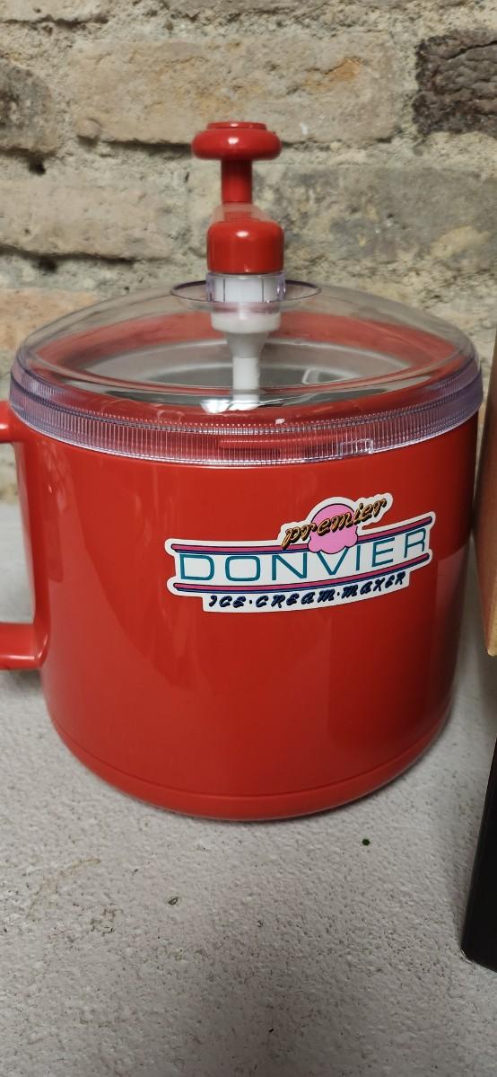 Sale Photo Thumbnail #428: New crank ice cream maker. New tea steeper cup and a new medora mug