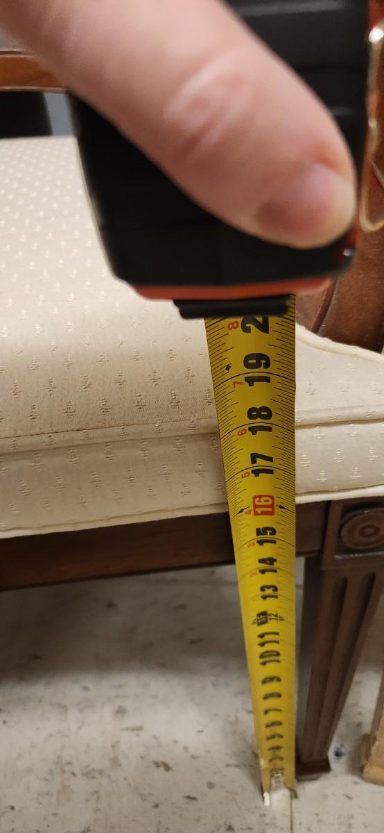 Sale Photo Thumbnail #450: Super pair of chairs. Same design, different colors