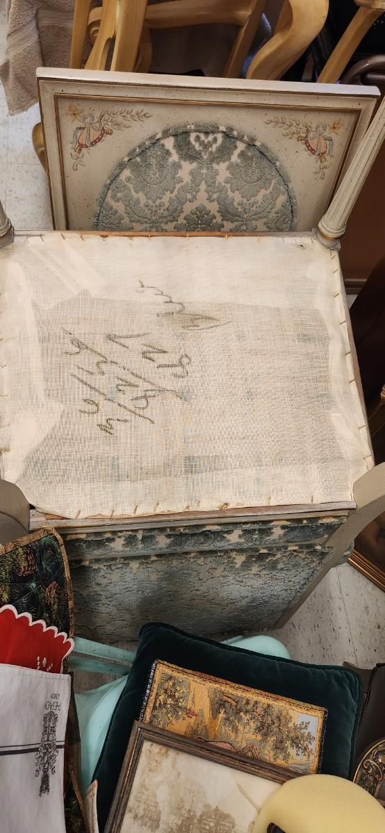 Sale Photo Thumbnail #469: These are amazing...old, gorgeous painting and details. Super super comfortable.