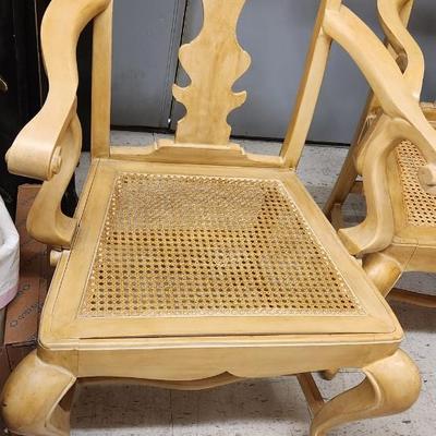 Pair of Queen Anne chairs