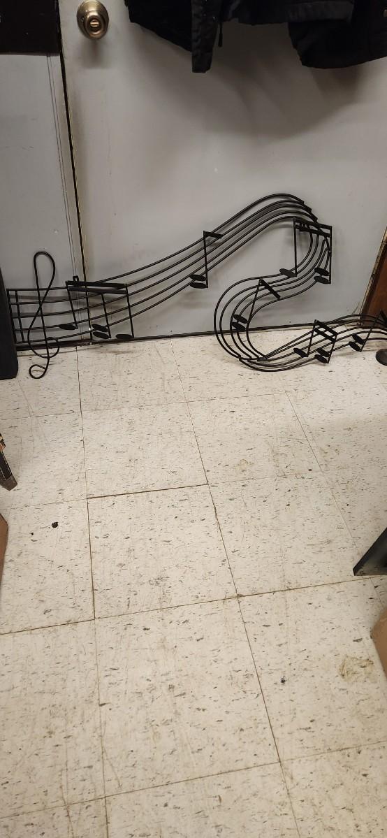 Sale Photo Thumbnail #478: Awesome iron wall hanging