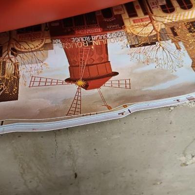 Stack of vinyl placemats