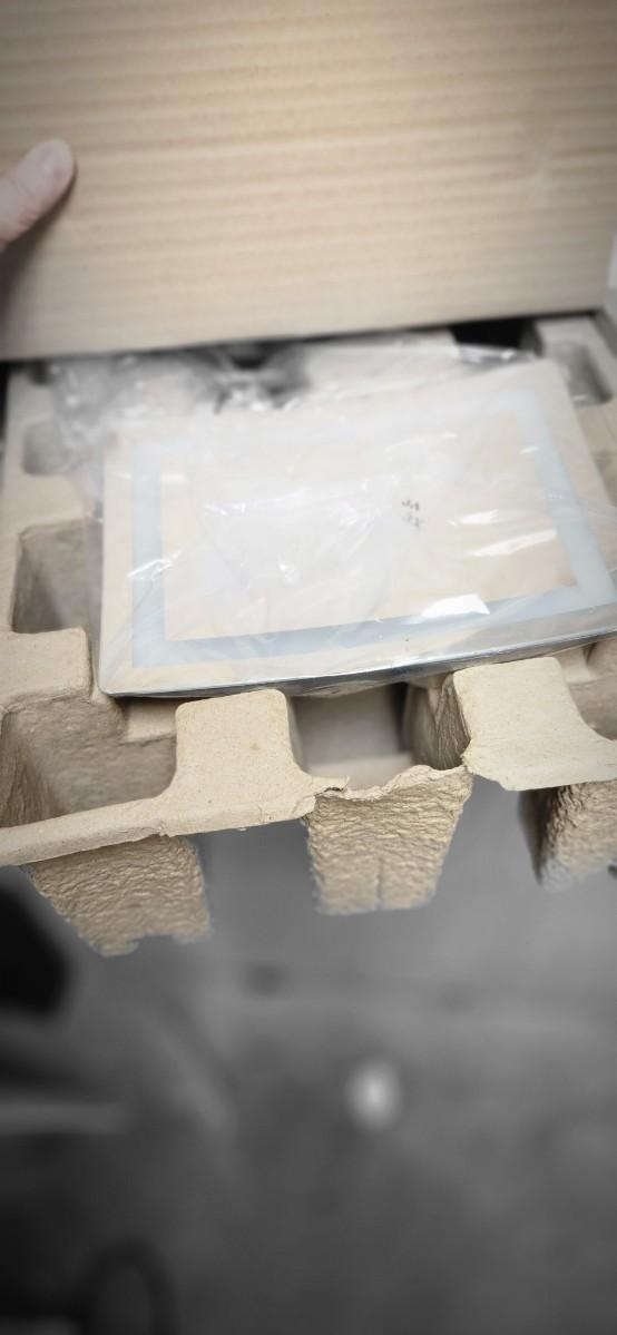 Sale Photo Thumbnail #492: 2 luxury lighted mirrors. Looks like one install was attempted but the other is brand new in the box with instructions etc. hardware appears to be there for both