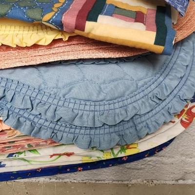 Huge stack of placemats