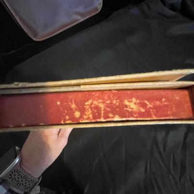 HOPALONG CASSIDY PENCIL CASE AND VINYL BAG