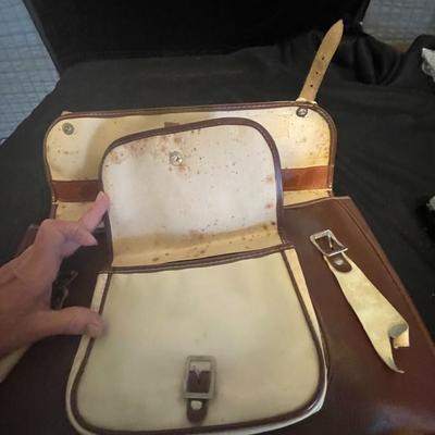 HOPALONG CASSIDY PENCIL CASE AND VINYL BAG