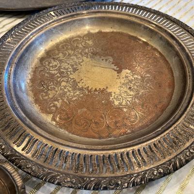 Vintage Silverplate Serving Trays – Lot of 4