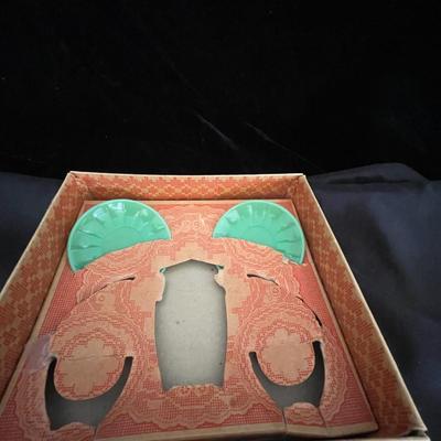 PLAY-TIME JADEITE GLASS DISH SET