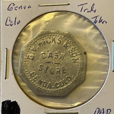 GENOA, COLO TRADING TOKEN