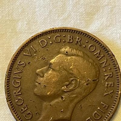 1947 AND 1952 BRITISH HALF PENNIES