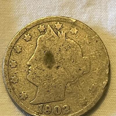 1902 AND 1906 LIBERTY HEAD NICKELS