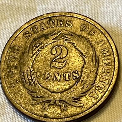 US 2 CENT COIN