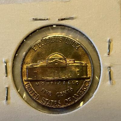 1950-D AND 1954 UNC NICKELS