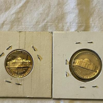 1969-S AND 1978-S PROOF NICKELS