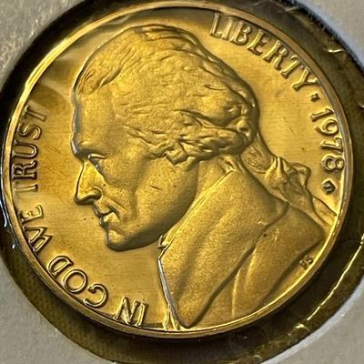 1969-S AND 1978-S PROOF NICKELS