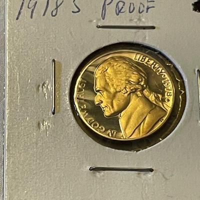 1969-S AND 1978-S PROOF NICKELS