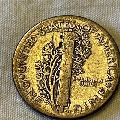 1936 AND 1941 MERCURY DIMES