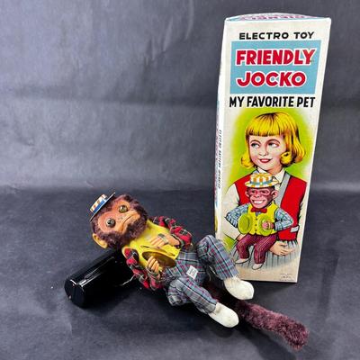 Vintage Battery Opp | Friendly Jocko | Rock Valley Toys