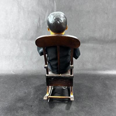 Vintage Wind-Up | JFK & Rocking Chair | Kamar