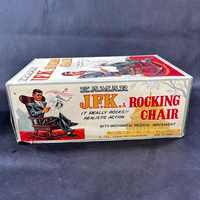 Vintage Wind-Up | JFK & Rocking Chair | Kamar