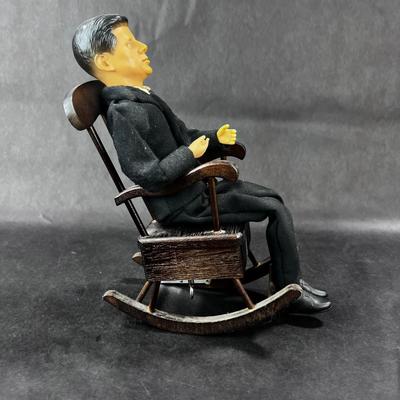 Vintage Wind-Up | JFK & Rocking Chair | Kamar