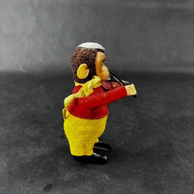 Vintage Wind-Up | Small Monkey with Violin | Germany