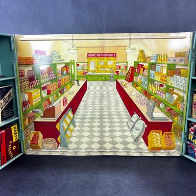 VIntage Tin Litho | The Corner Grocer | Wolverine