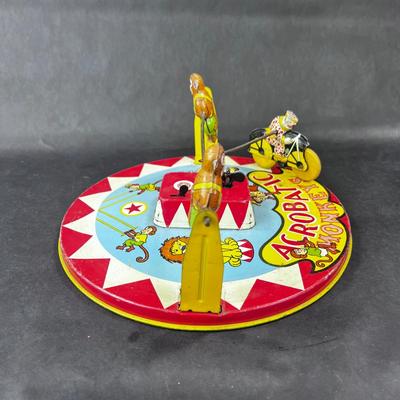 Vintage Wind-Up | Acrobatic Monkeys | Wyandotte Toys