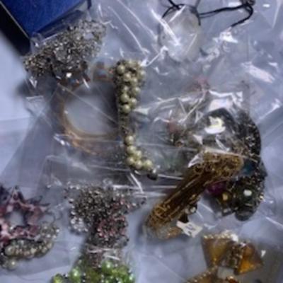 Bag of Costume Jewelry